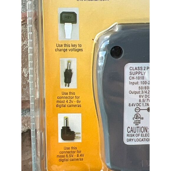 NIB Digital Concepts CH-1010 Universal AC Power Adapter Camera Battery 100/240v - Picture 10 of 13